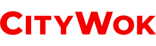 logo asador city wok rojo